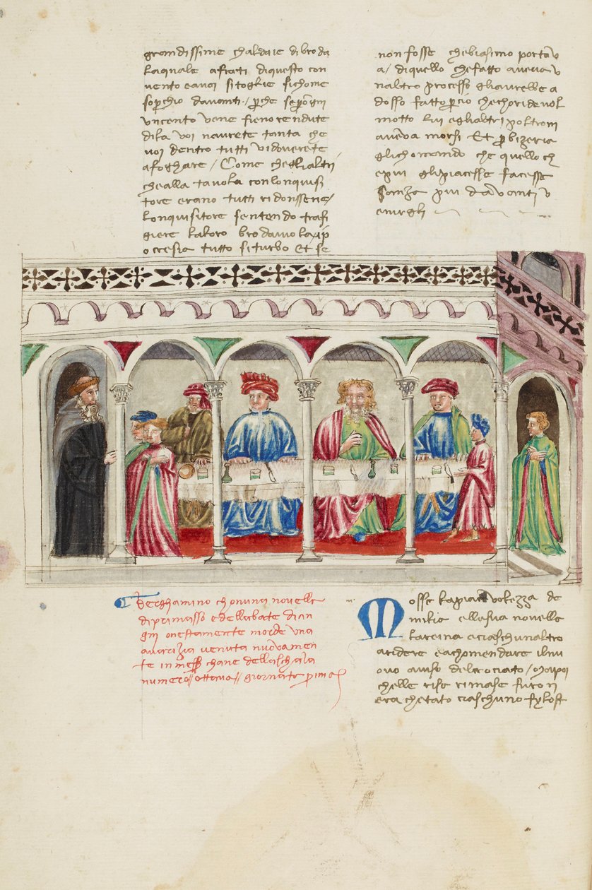 Dekameron, Vznešená důstojnost chudých - Hugues Primat et abbé de Cluny, První den, povídka 7 od Giovanni Boccaccio