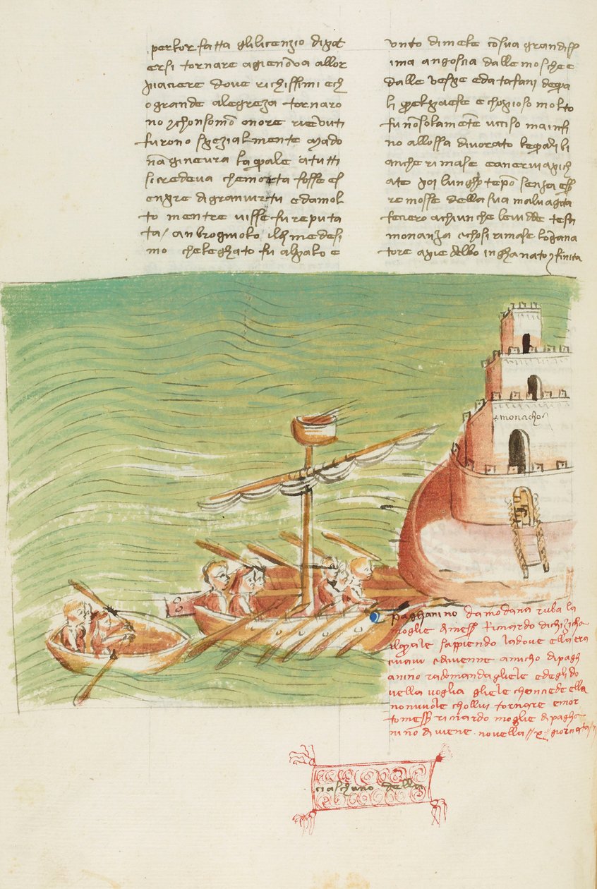 Dekameron, Nenuťte svůj talent - Únos Bartolomea Gualandiho , Druhý den, povídka 10. od Giovanni Boccaccio
