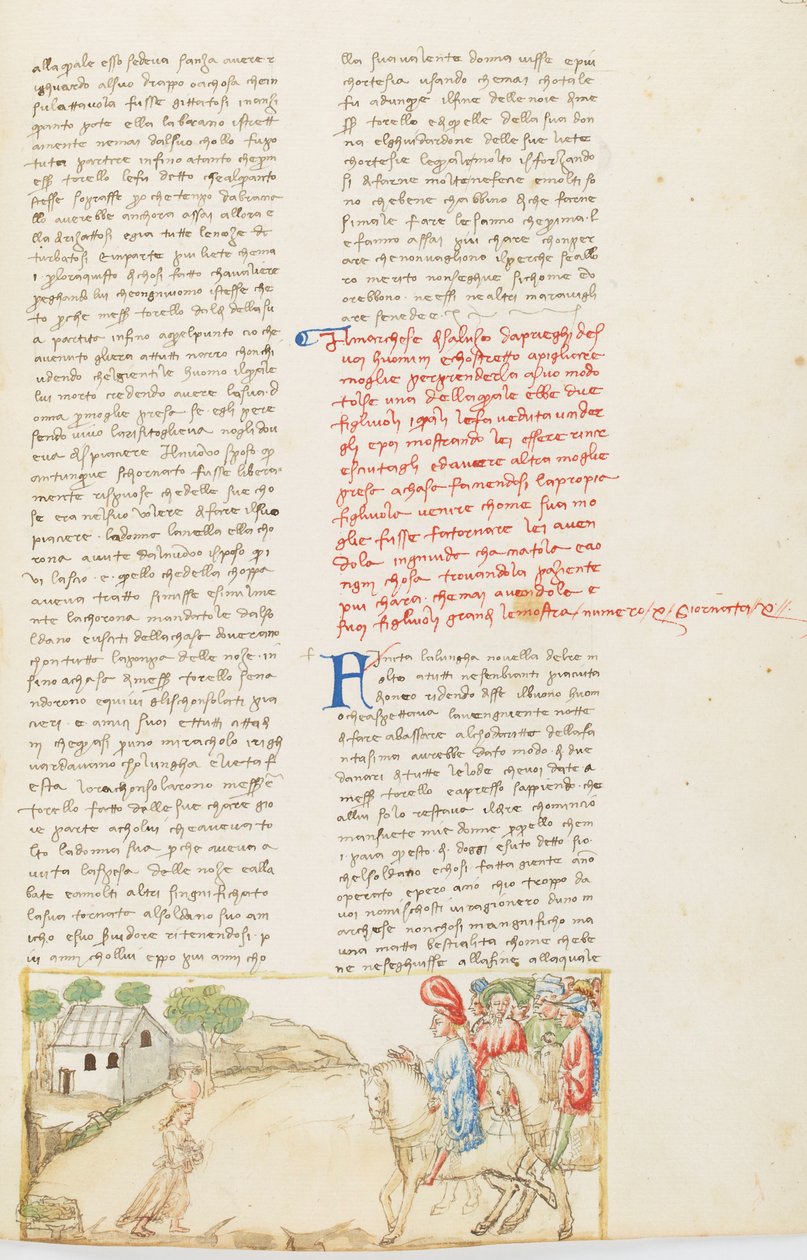Dekameron, Fyziologie manželství - Gualtieri di Saluzzo aportuje Griseldu, Desátý den, povídka 10. od Giovanni Boccaccio