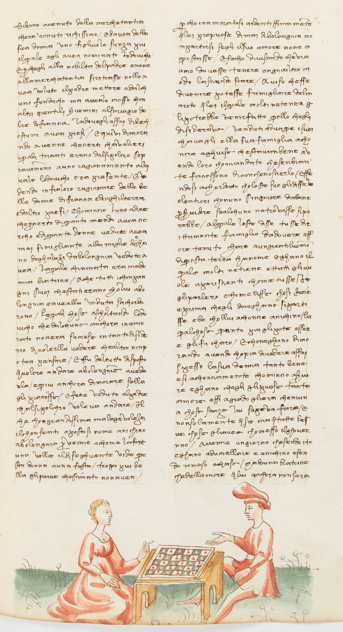 Dekameron, Volha zeleného dřeva: Anichino a Beatrice Galluzzi , Sedmý den, povídka 7. od Giovanni Boccaccio