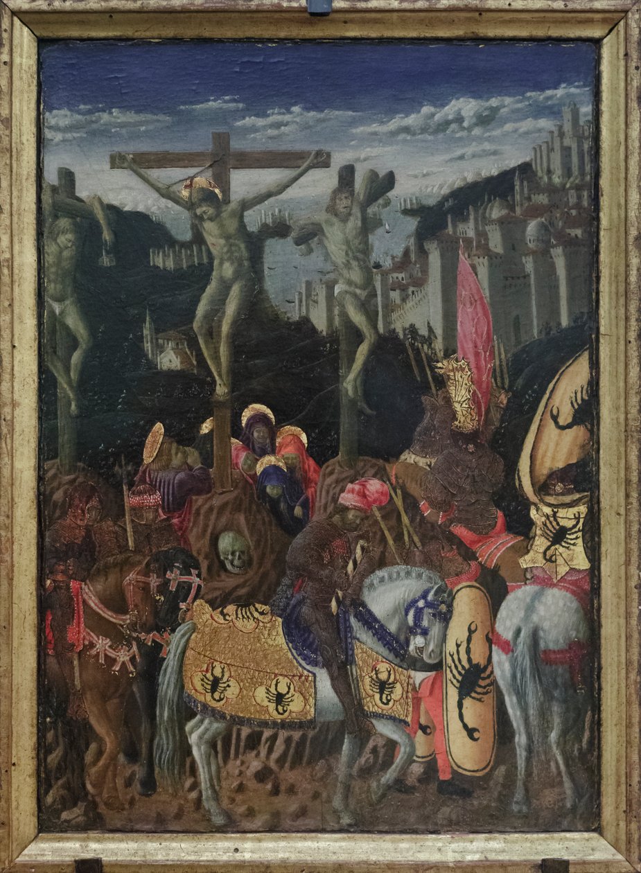 Ukřižování Krista, asi 1445-47 (deska) od Giovanni Boccati or Boccatto