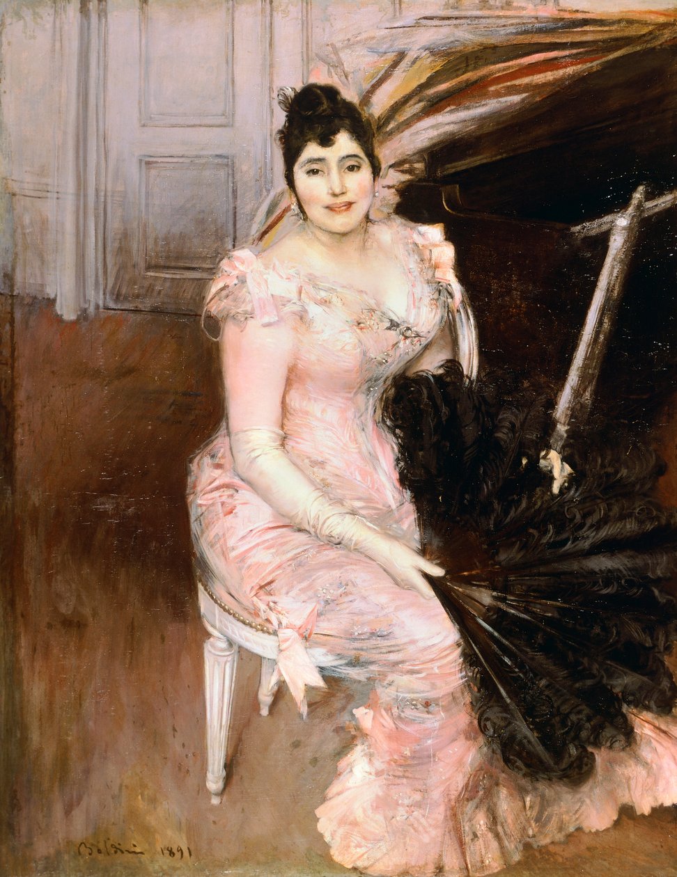 Argentinský zpěvák, Giovanni Boldini (1842-1931) od Giovanni Boldini
