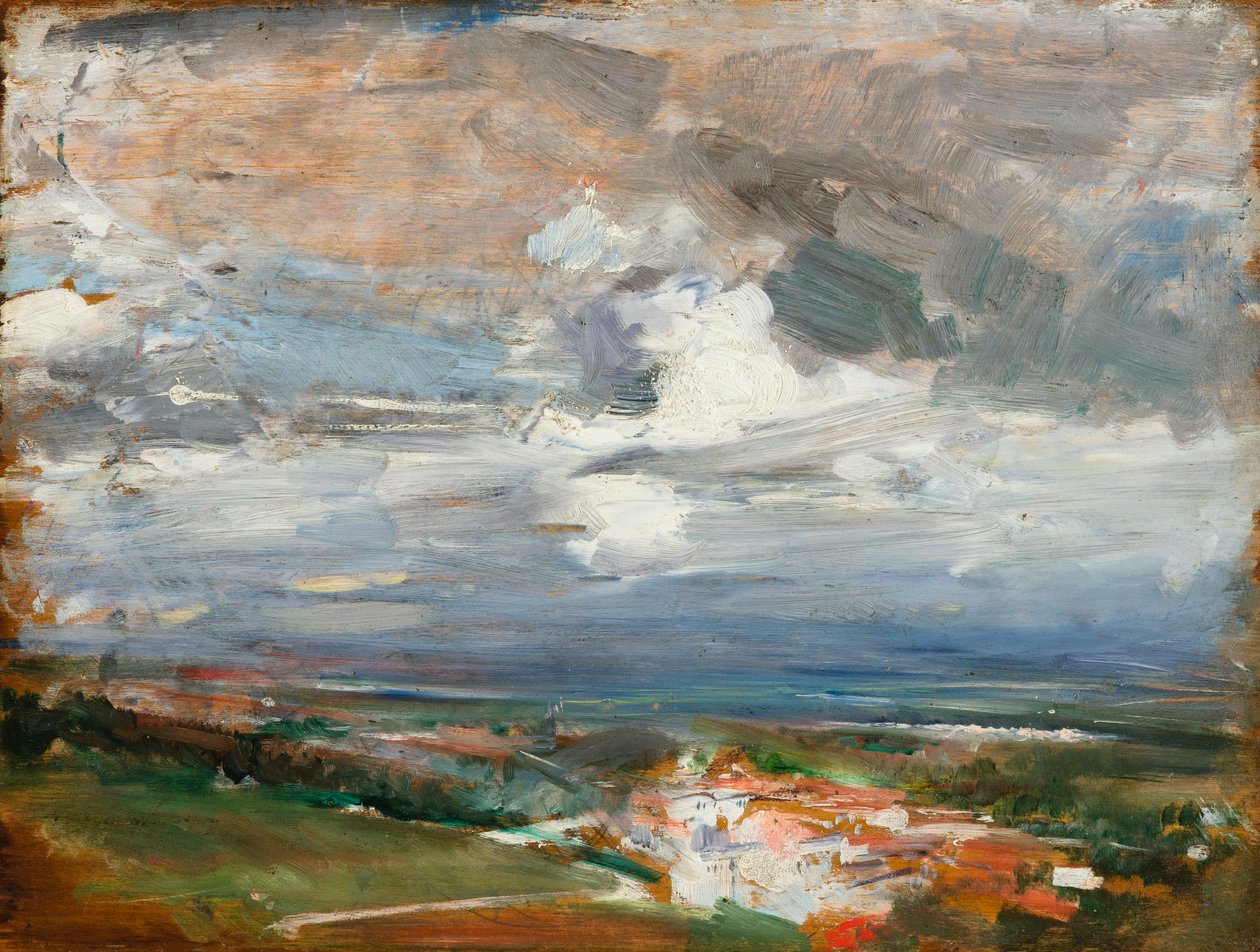Boldini - PINK LANDSCAPE od Giovanni Boldini