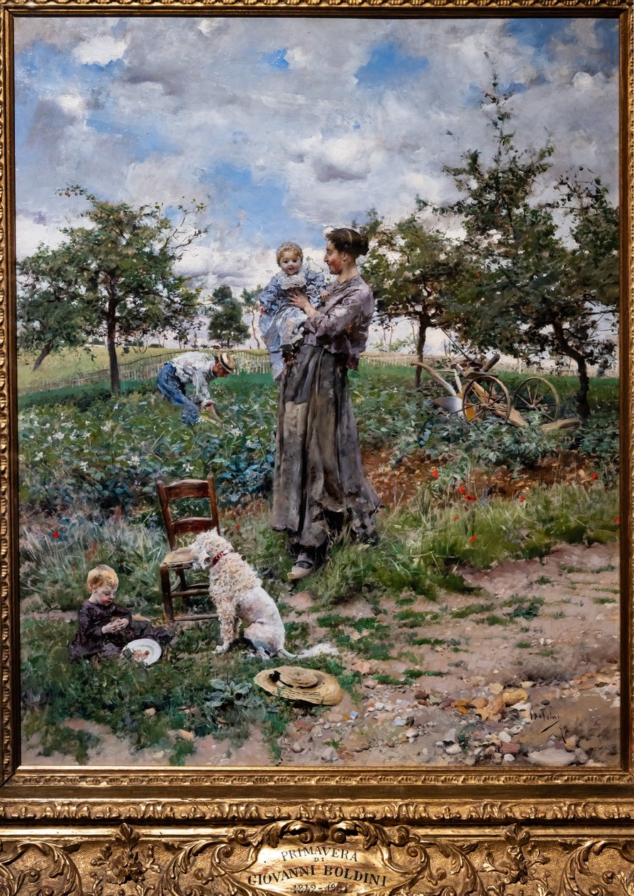 Na venkově (Jaro) od Giovanni Boldini