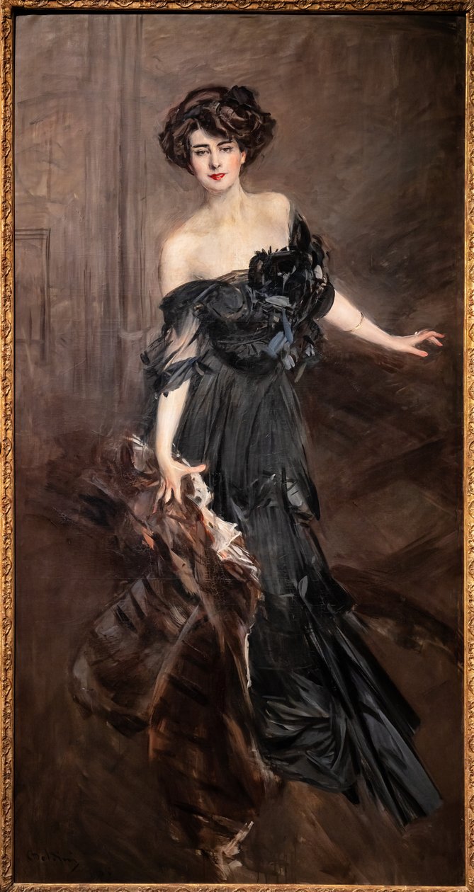 Mademoiselle de Nemidofft od Giovanni Boldini