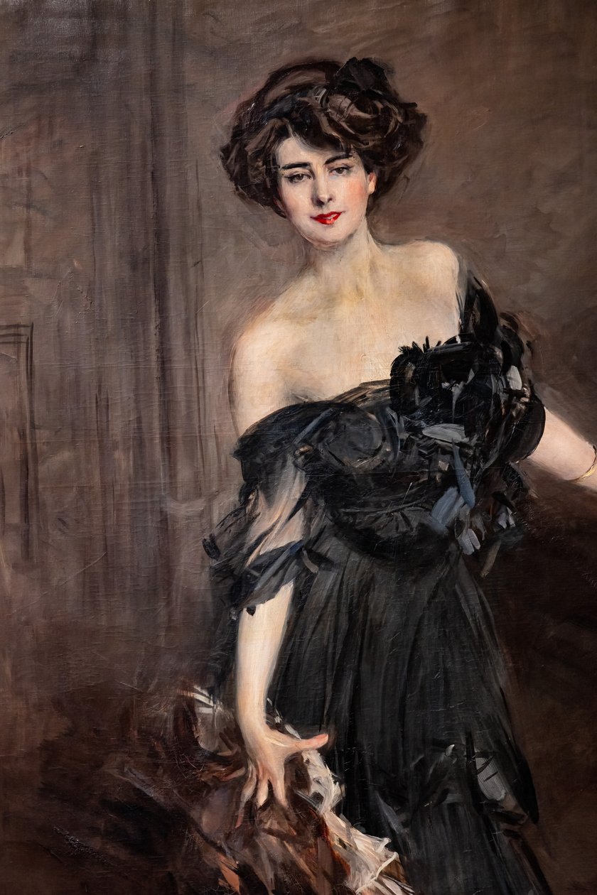 Mademoiselle de Nemidofft, detail od Giovanni Boldini