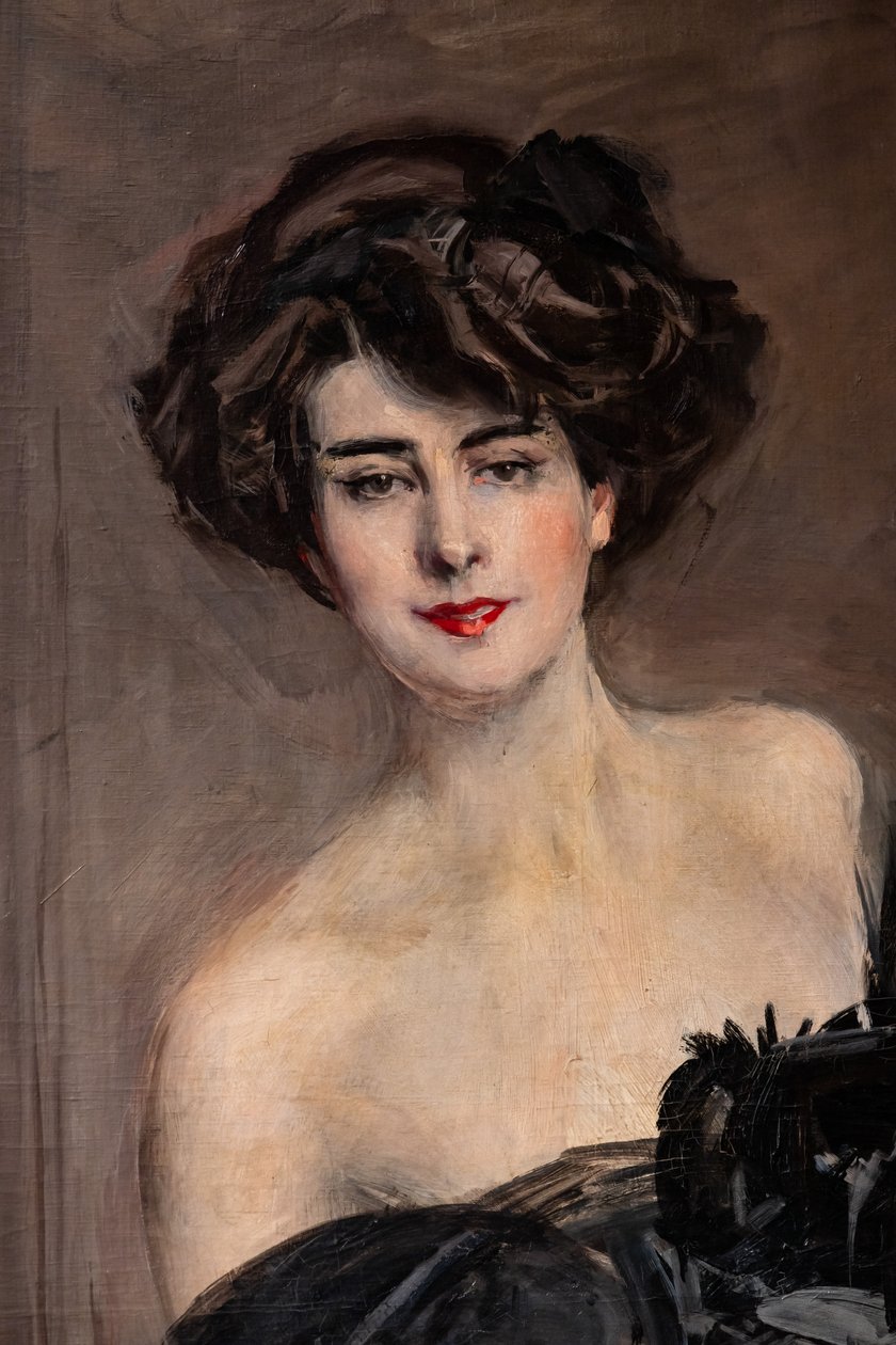 Mademoiselle de Nemidofft, detail od Giovanni Boldini