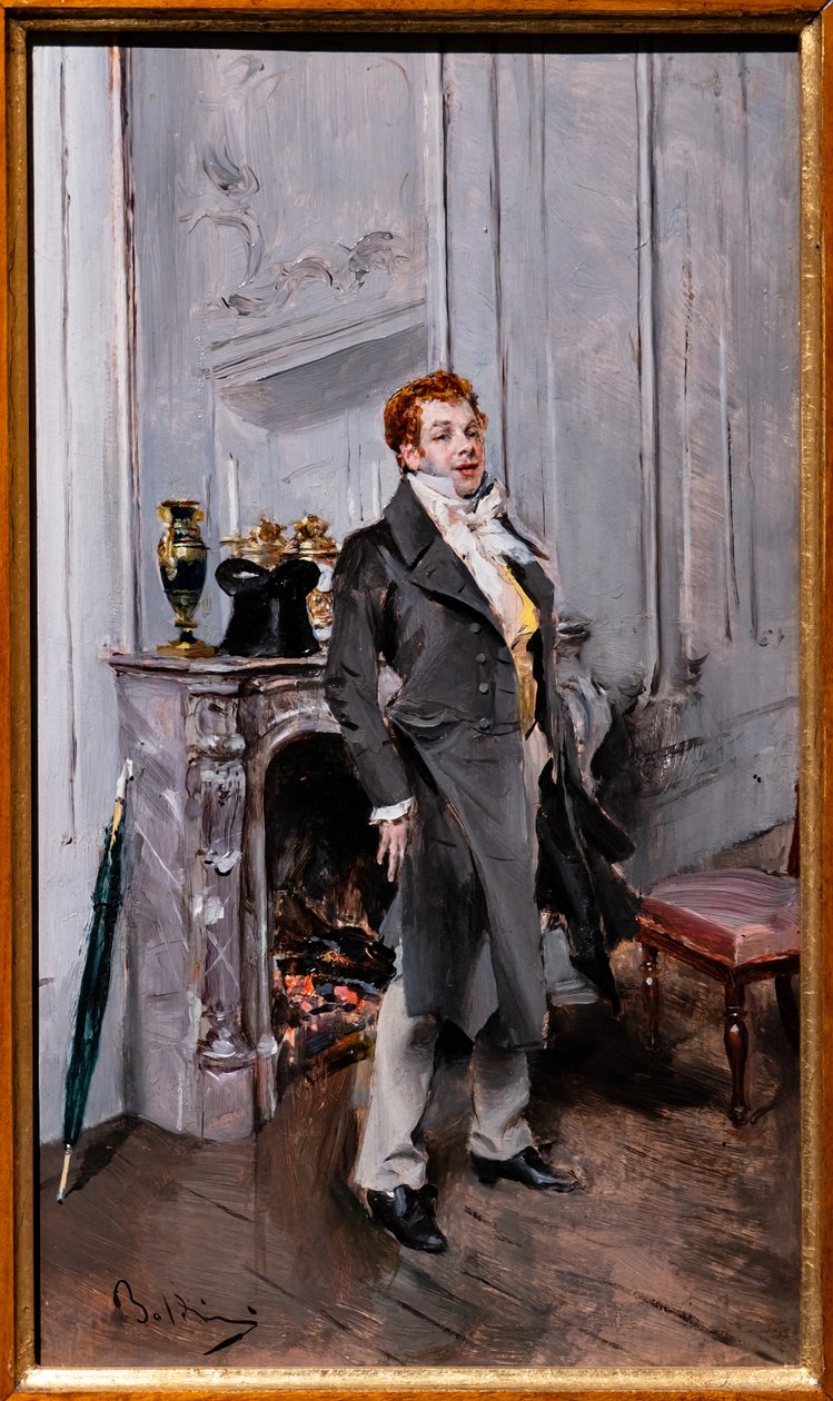 Portrét Coquelin Aine od Giovanni Boldini