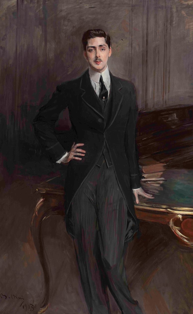 Portrét hraběte Sergeje Platonoviče Zubova 1881-1964, 1913. od Giovanni Boldini