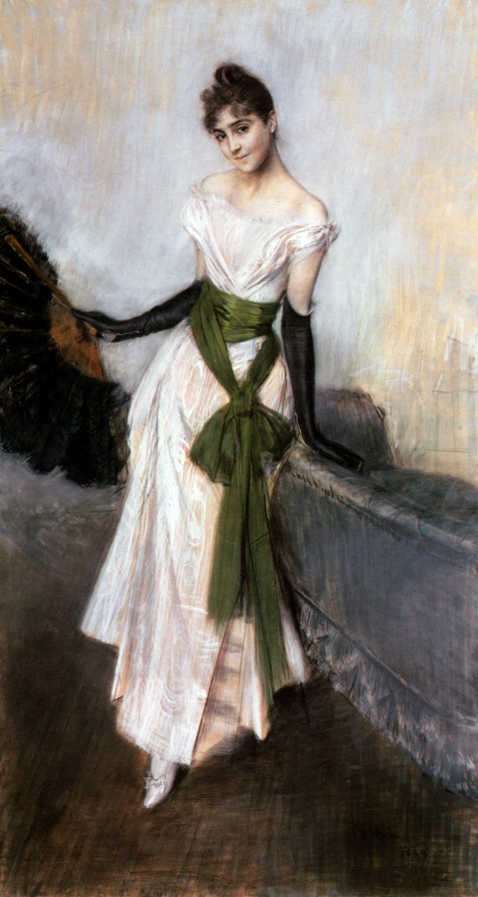 Portrét Emiliany Concha de Ossa, 1888. od Giovanni Boldini