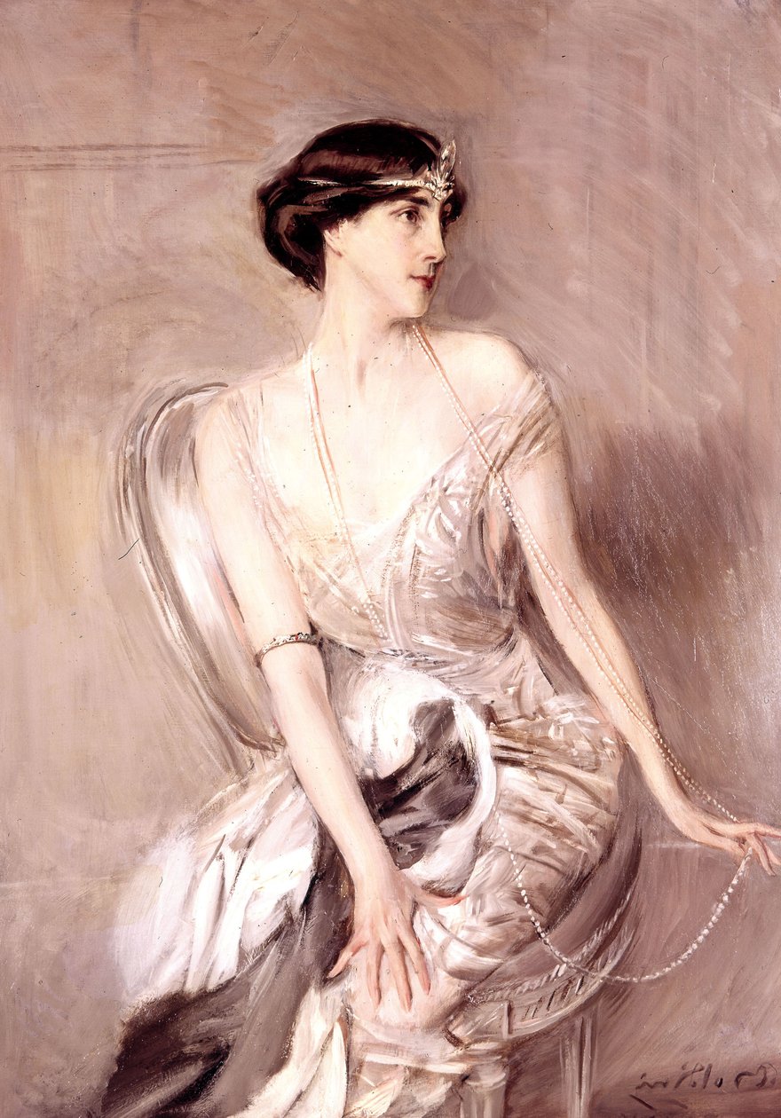 Portrét Genevieve Lantelme, c. 1907 (malba) od Giovanni Boldini