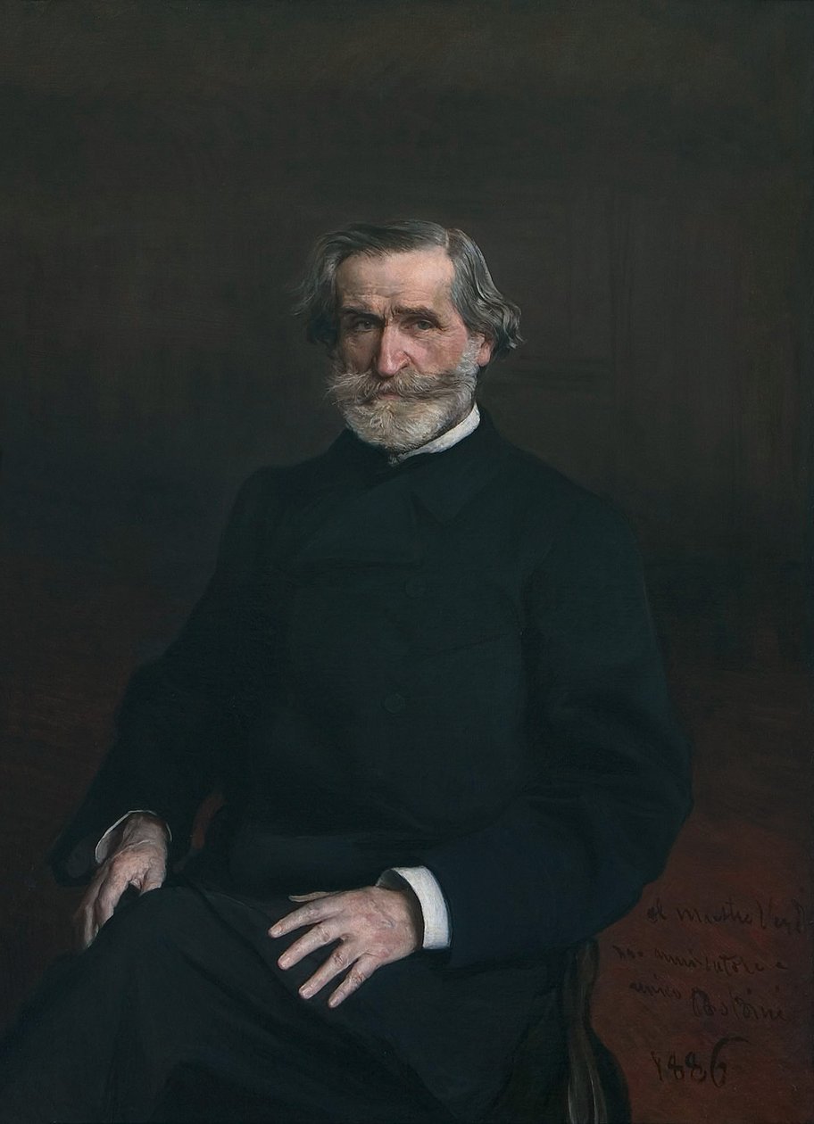 Portrét Giuseppe Verdiho od Giovanni Boldini