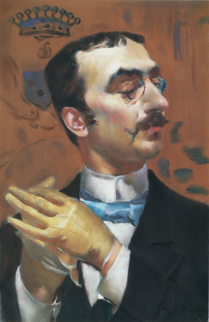 Portrét Henri de Toulouse-Lautreca od Giovanni Boldini