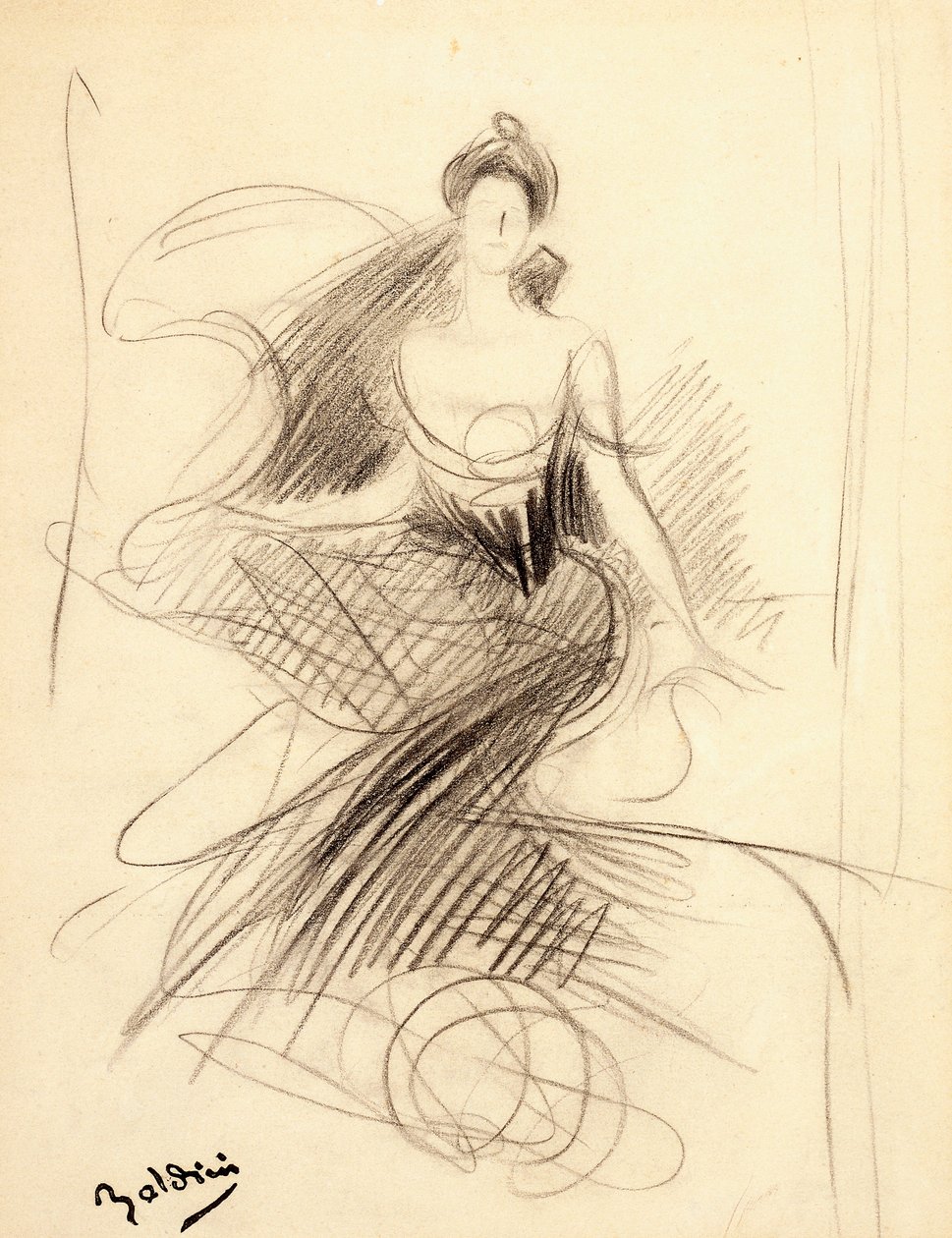 Portrét Madame X, od Giovanni Boldini