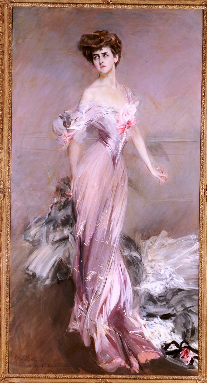 Portrét paní Howard-Johnston, 1906 od Giovanni Boldini