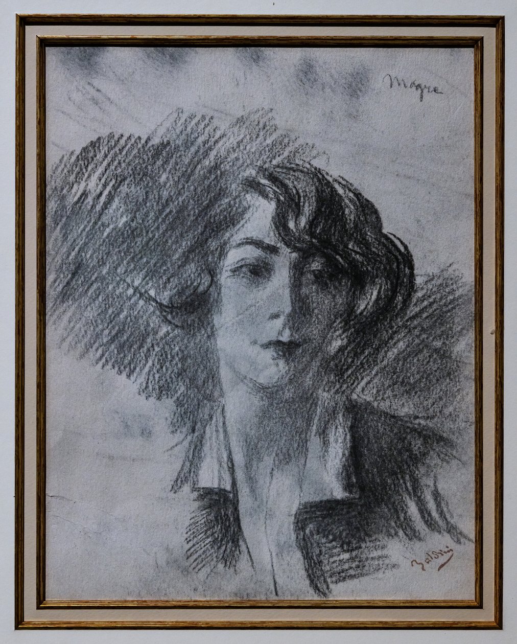 Portrét dámy od Giovanni Boldini