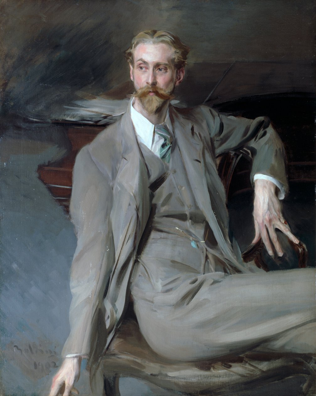 Portrét z od Giovanni Boldini