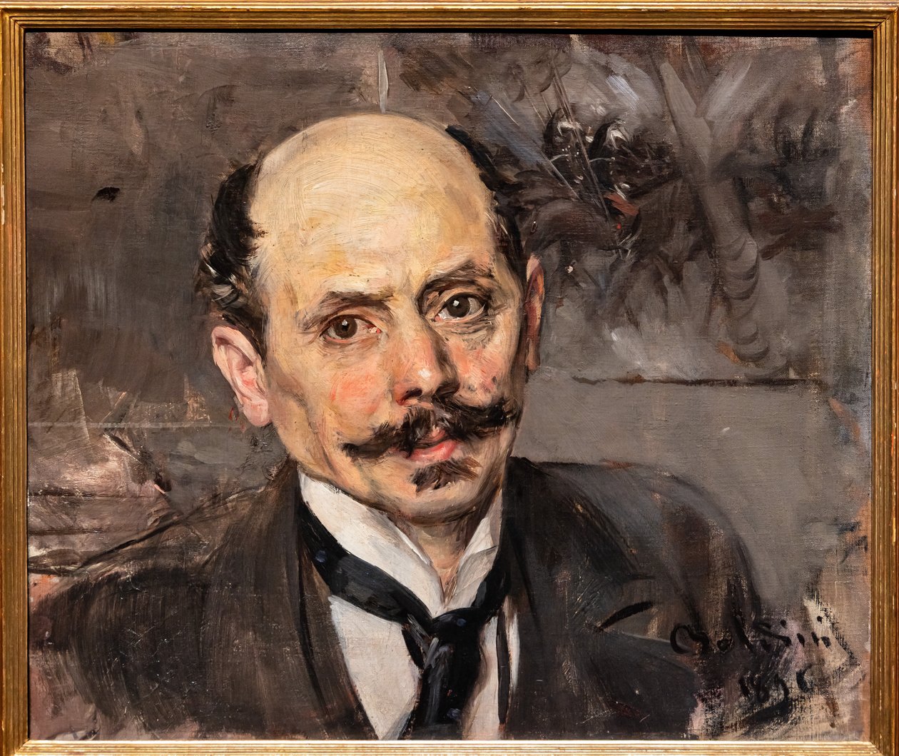 Portrét malíře J.B. Edouard Podrobnosti, detaily od Giovanni Boldini