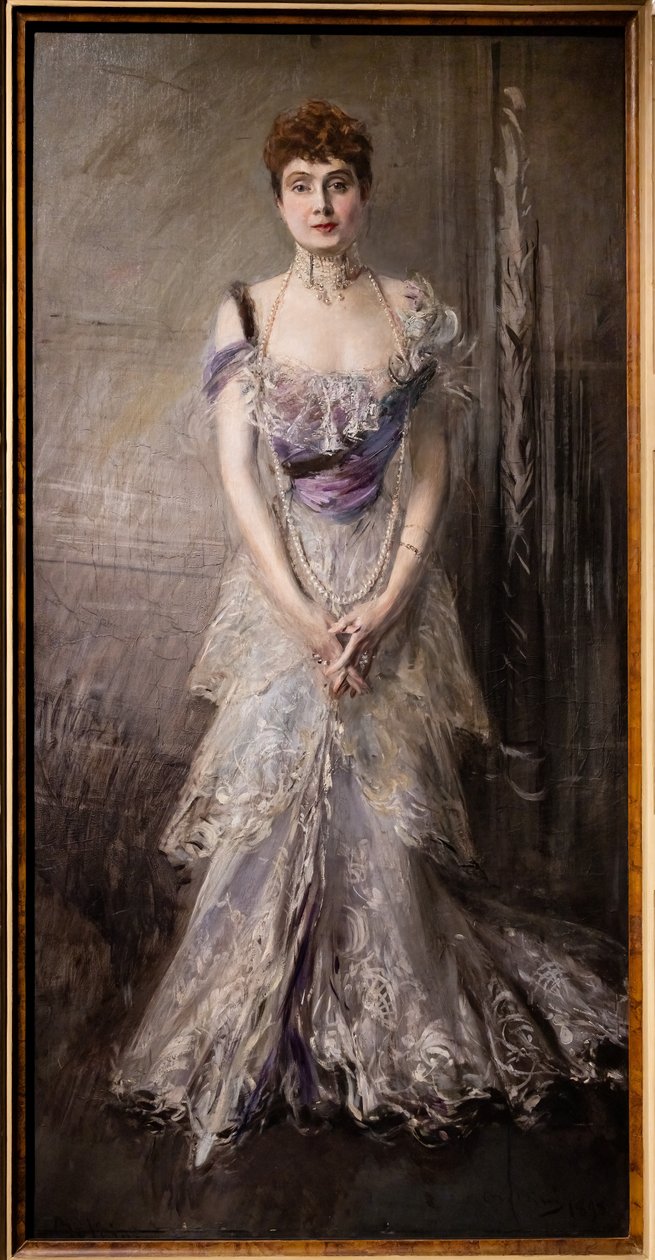 Španělská princezna Eulalia od Giovanni Boldini