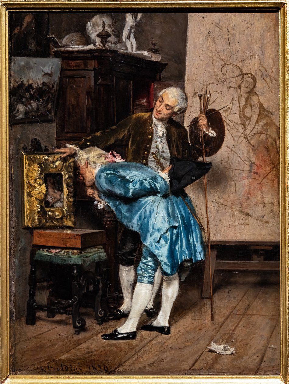 Milovník umění od Giovanni Boldini