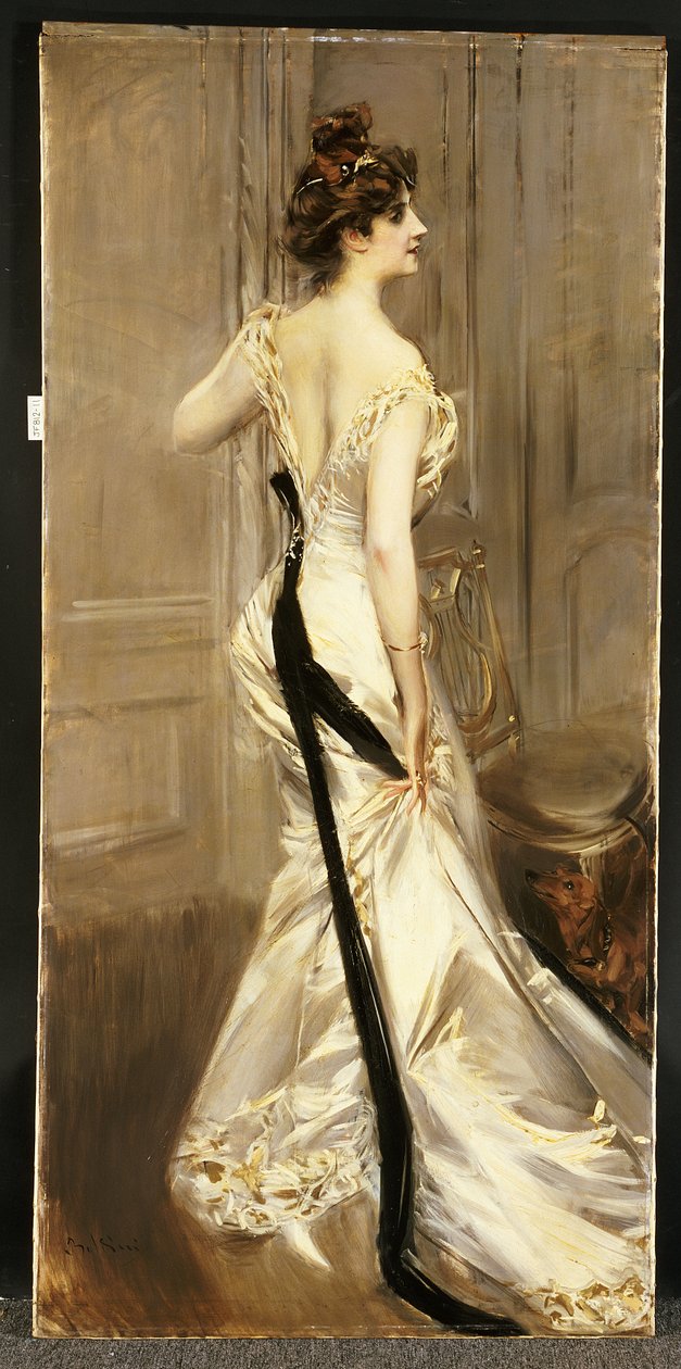 The Black Sash, kolem roku 1905 od Giovanni Boldini