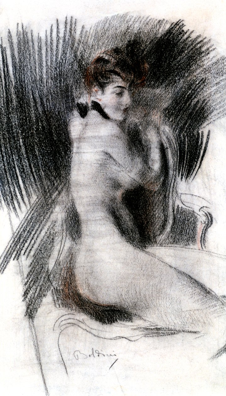 Žena sedící, c1920 od Giovanni Boldini