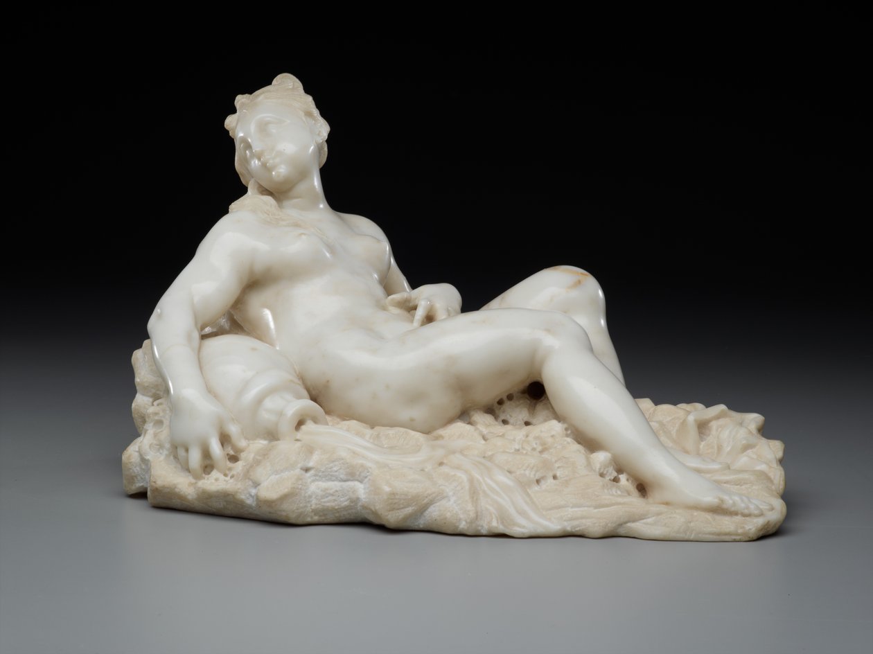 Ležící žena, kolem roku 1700 od Giovanni Bonazza