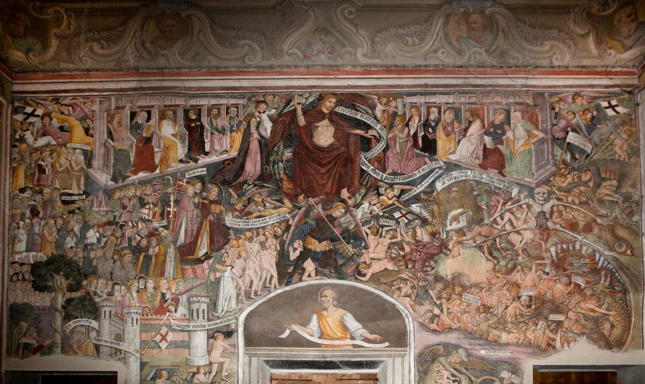 Poslední soud, kolem roku 1492 od Giovanni Canavesio