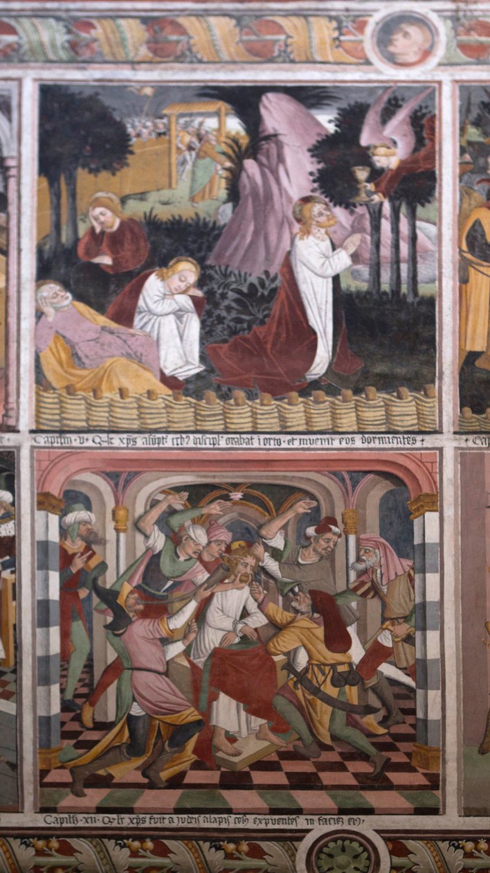 Scény ze života Kristova, c.1492 (freska) od Giovanni Canavesio
