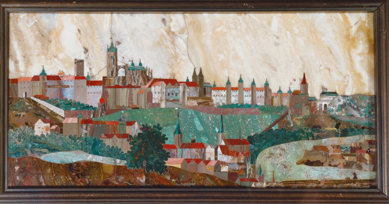 Hradčany, Praha Mozaika z drahých kamenů ... (mozaika) od Giovanni Castrucci