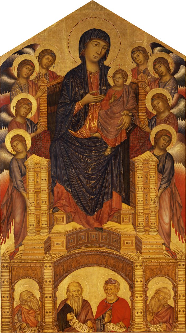 Maesta Santa Trinita, c. 1280 od Giovanni Cimabue