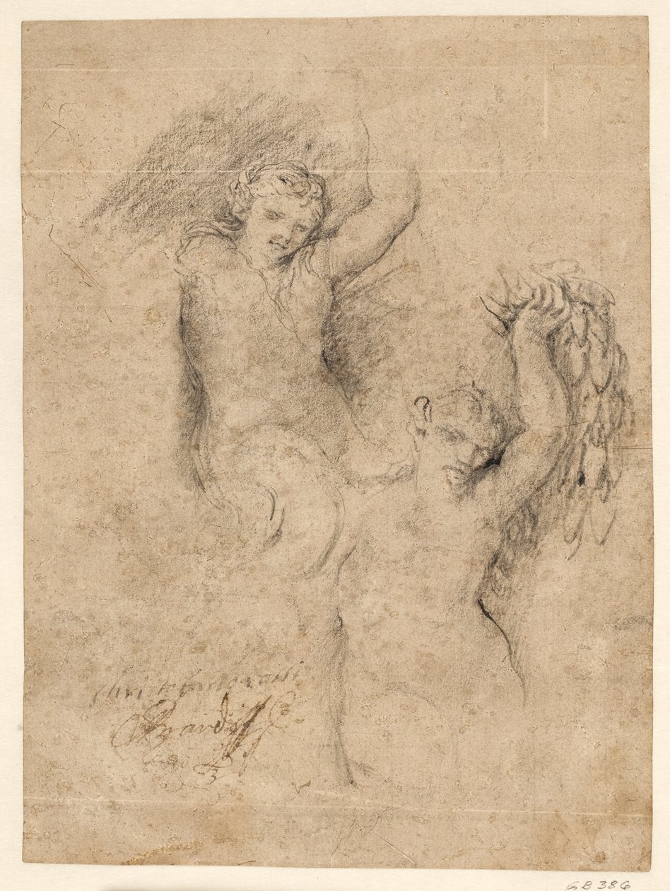 Nereid a satyr od Giovanni Coli