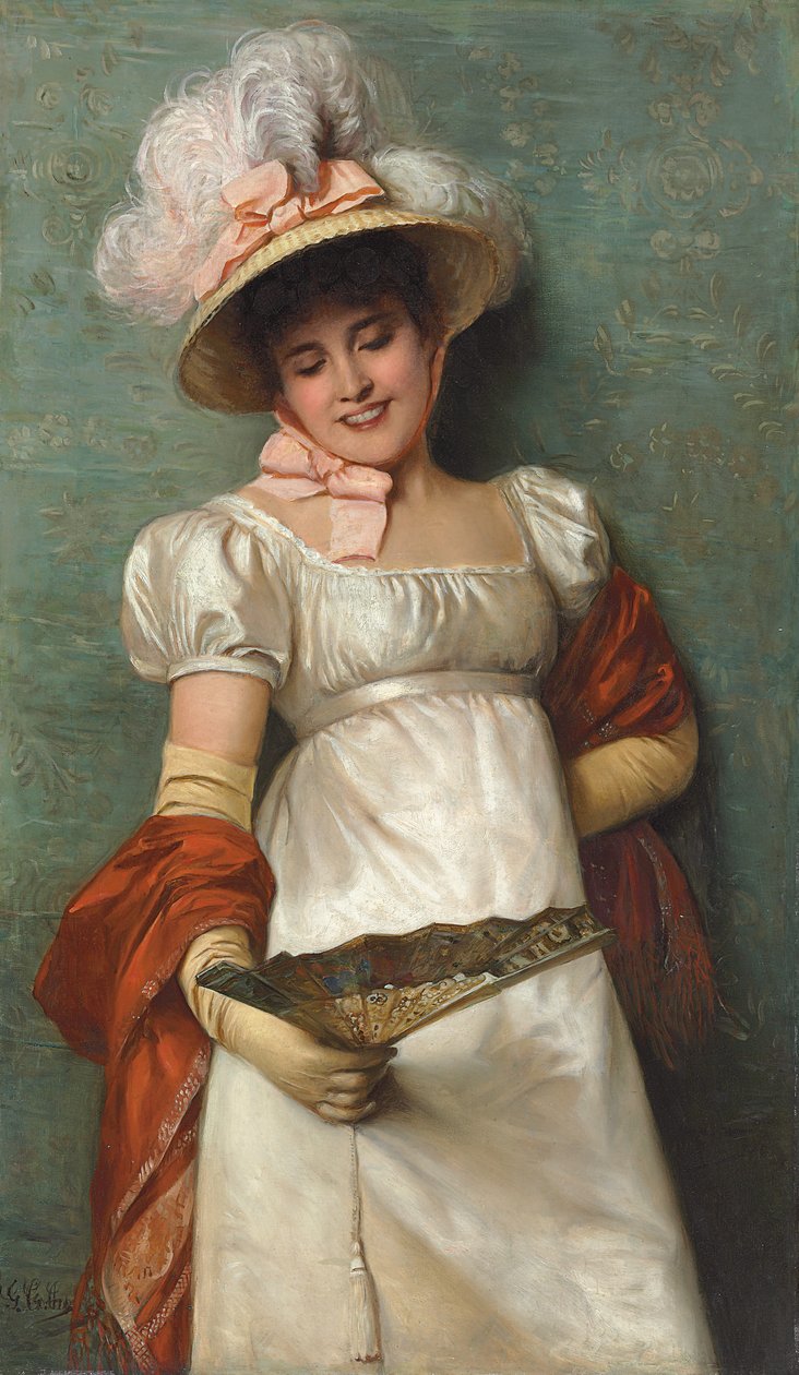 Slušná panna od Giovanni Costa