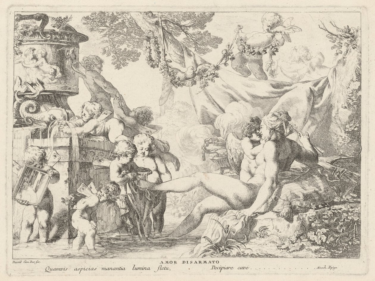 Cupid odzbrojen od Giovanni David