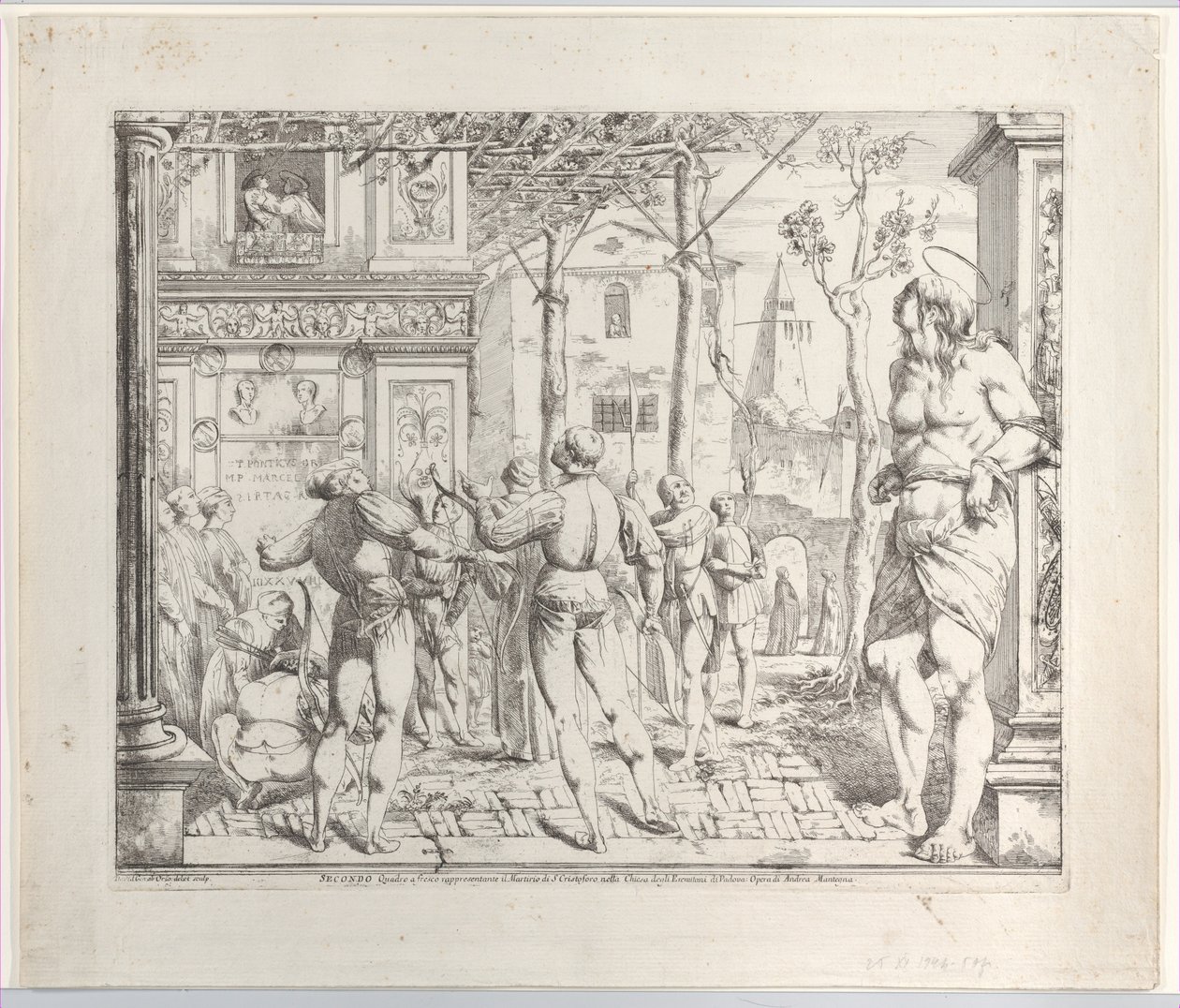 Umučení svatého Kryštofa, Secondo Quadro, 1776. od Giovanni David