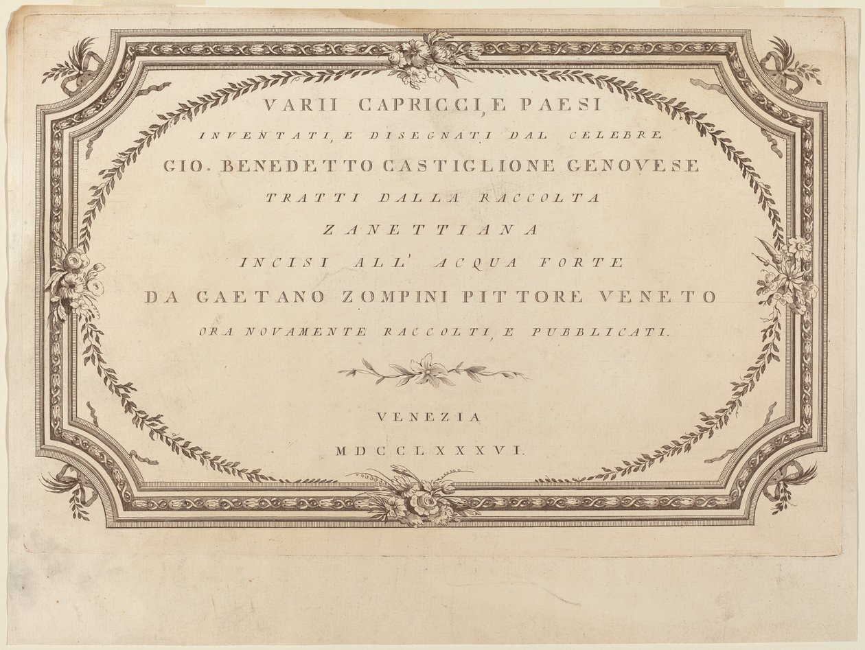 Frontispis od Giovanni De Pian