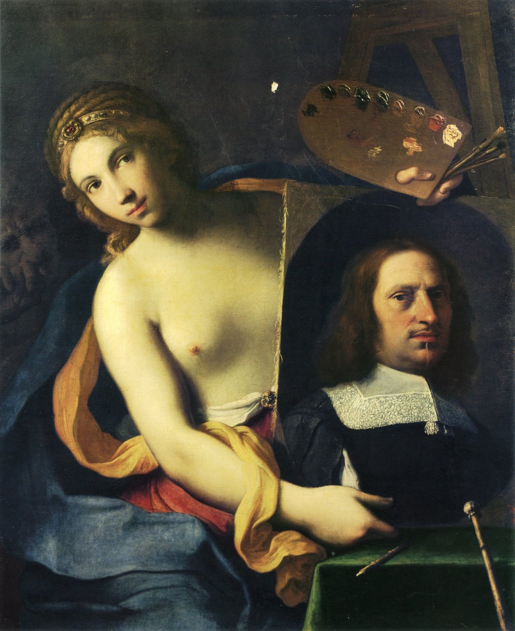Alegorie malby od Giovanni Domenico Cerrini