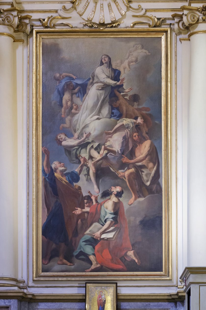 Obraz zasvěcený Panně Marii, Domenico Pestrini, svatyně Madony ze San Luca od Giovanni Domenico Piestrini