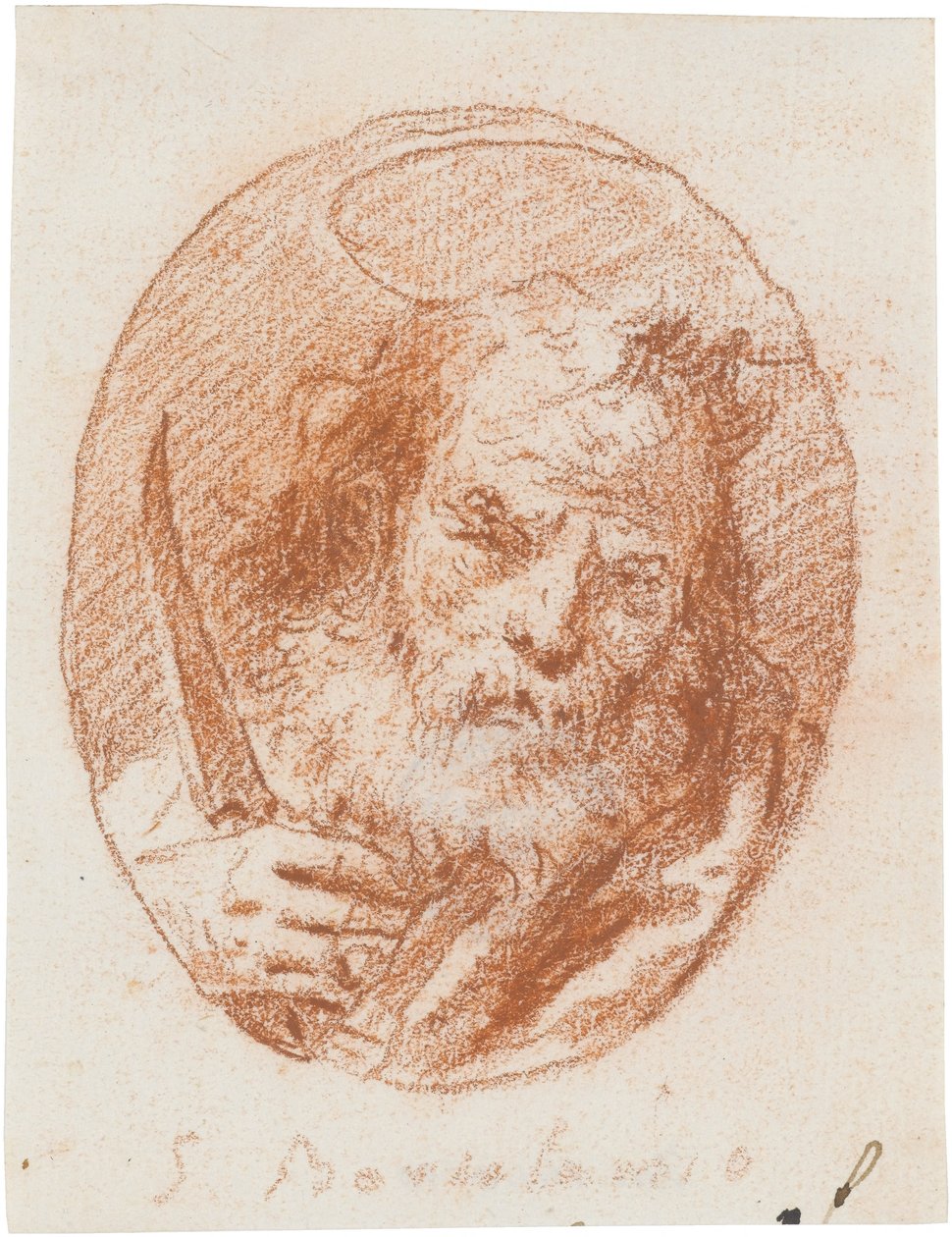 Der heilige Bartholomäus od Giovanni Domenico Tiepolo