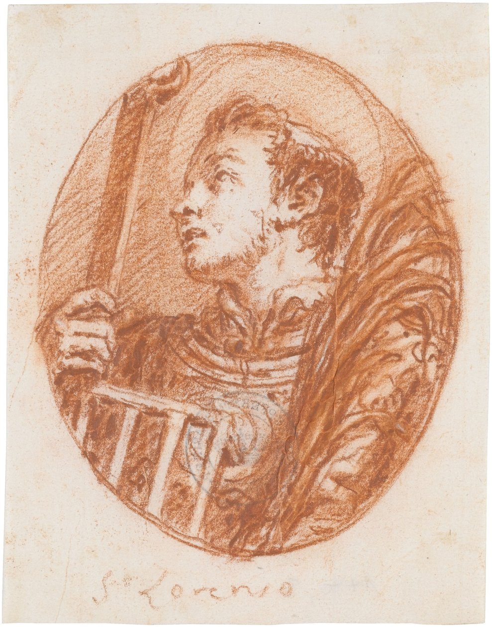 Der heilige Laurentius od Giovanni Domenico Tiepolo