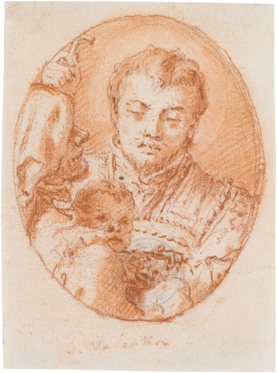 Der heilige Valentin od Giovanni Domenico Tiepolo