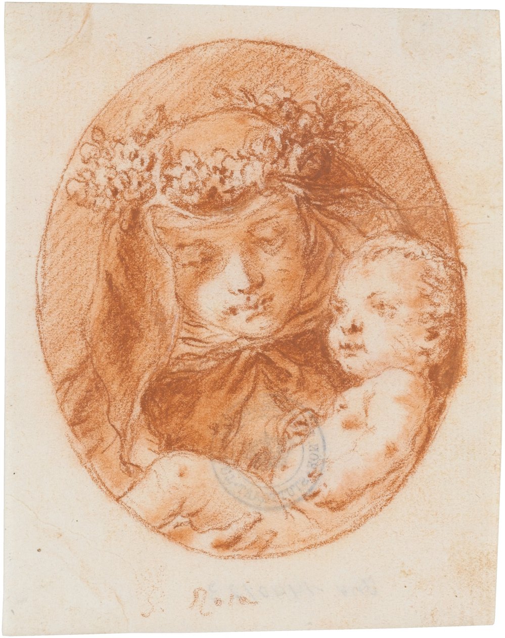 Die heilige Rosa od Giovanni Domenico Tiepolo
