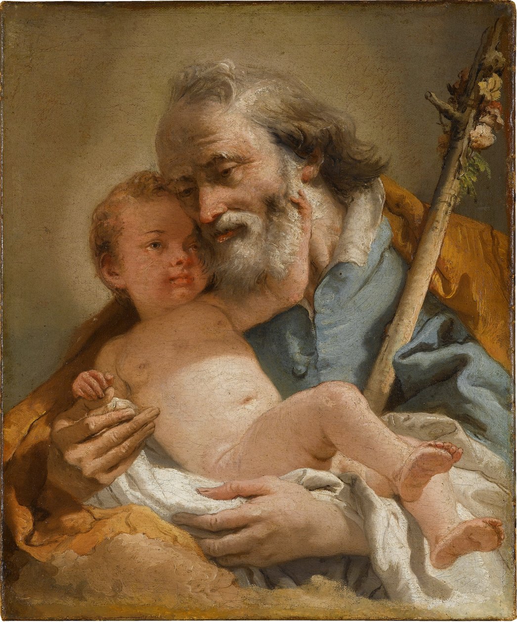 Svatý Josef s Ježíškem od Giovanni Domenico Tiepolo