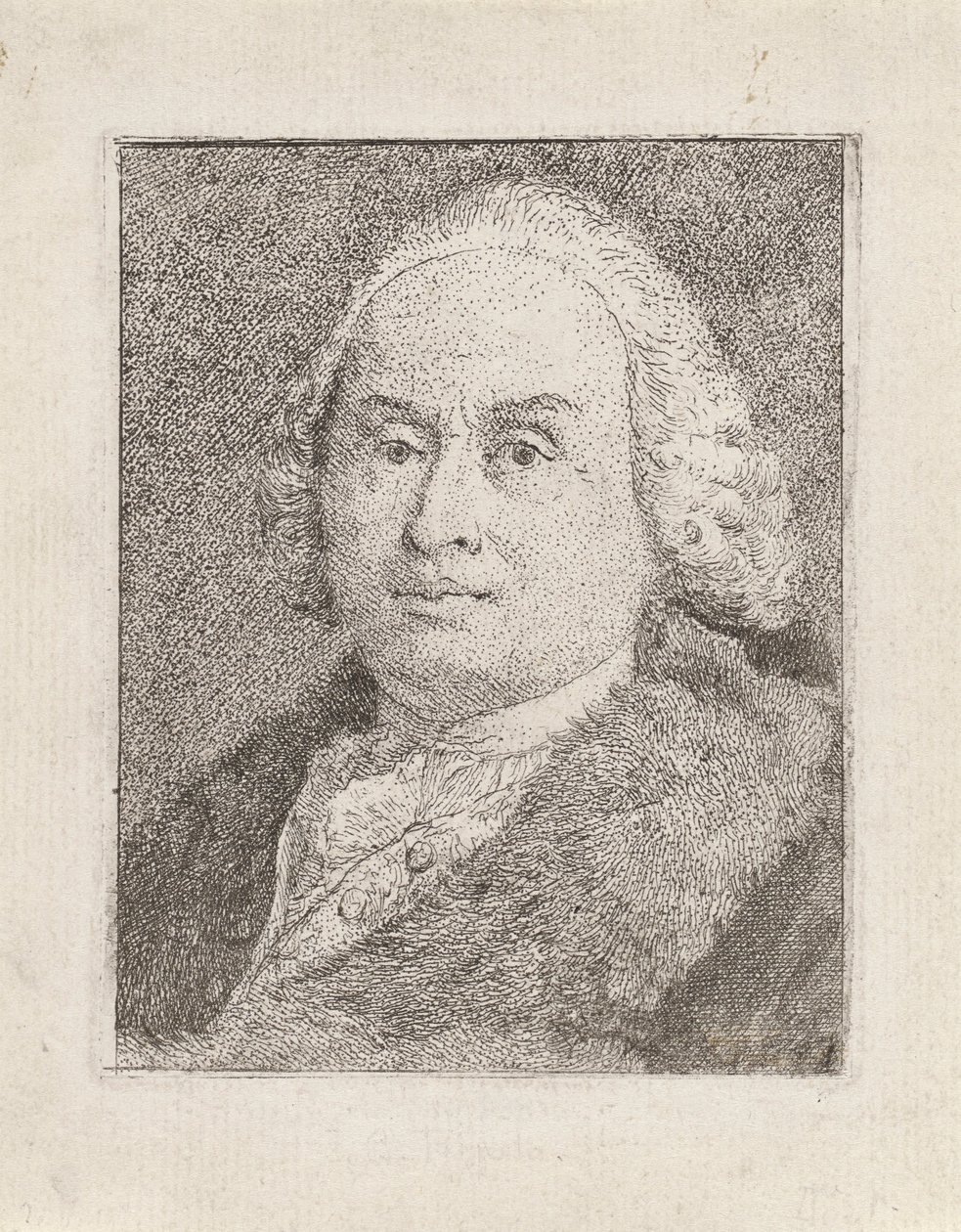 Portrét Giambattisty Tiepola z Collezione di Teste (Sbírka hlav) od Giovanni Domenico Tiepolo