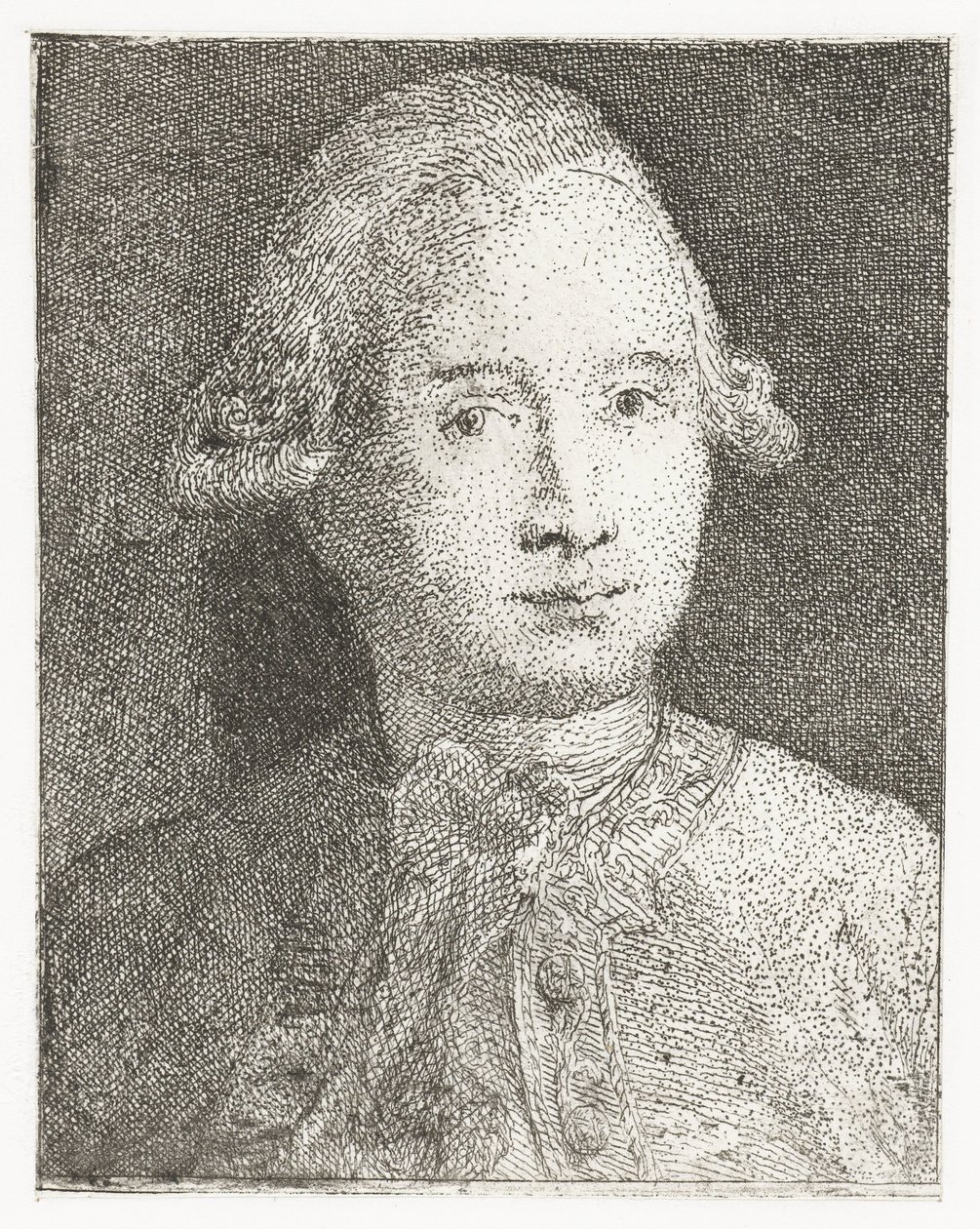 Portrét Giovanni Domenico Tiepolo Sbírka hlav (název série) Raccolta di Teste (název série) od Giovanni Domenico Tiepolo