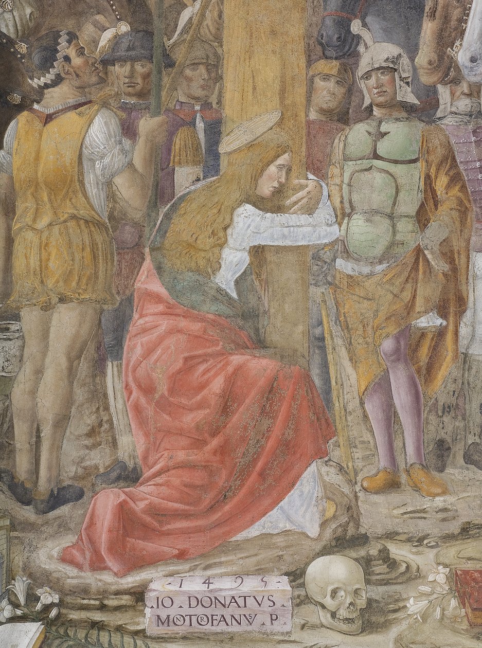 Ukřižování, 1495 (detail 3498420) od Giovanni Donato Montorfano