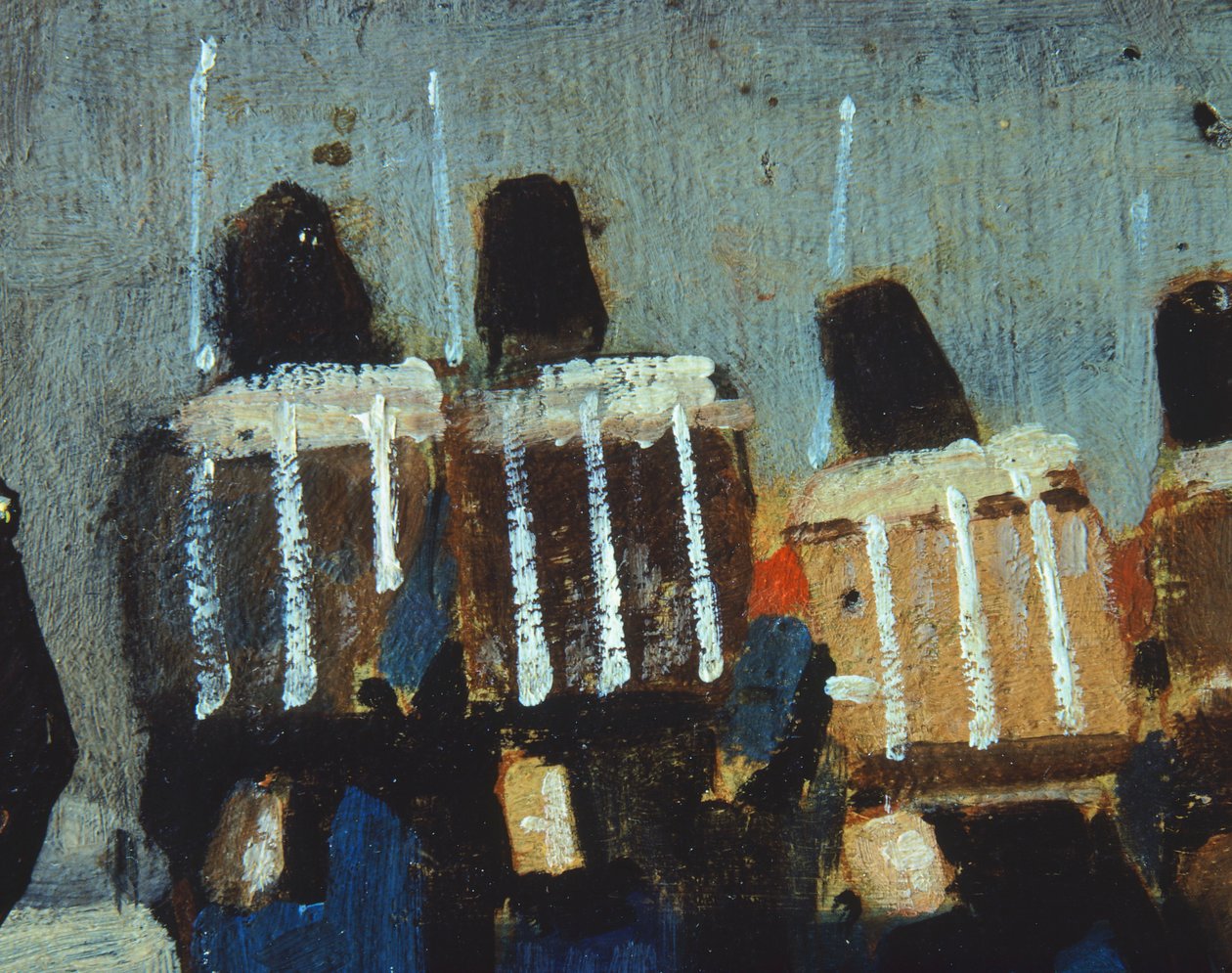 Francouzští vojáci v roce 59 od Giovanni Fattori