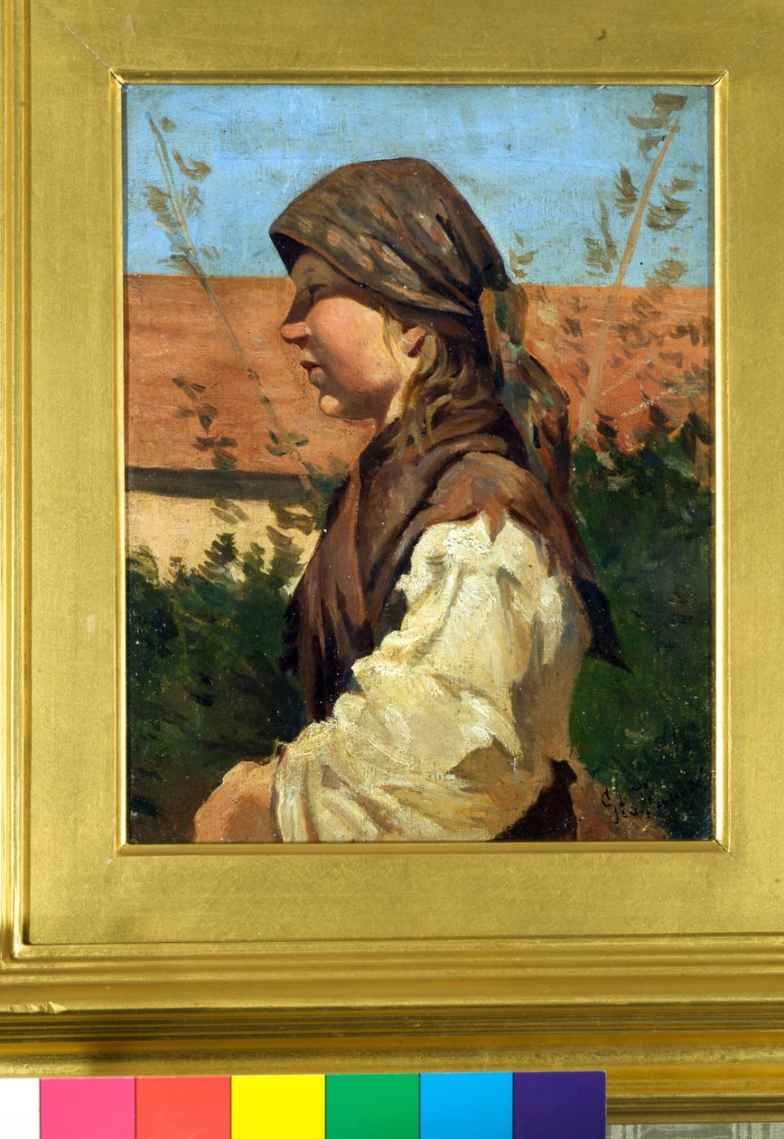 "dřevorubec" od Giovanni Fattori
