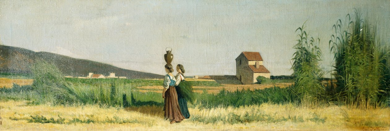 Livorno vodní nosič od Giovanni Fattori