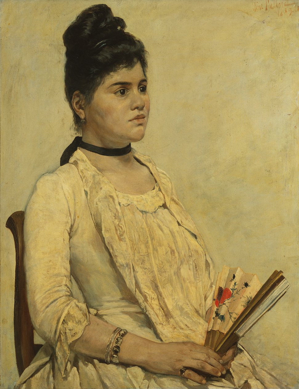 Portrét nevlastní dcery od Giovanni Fattori